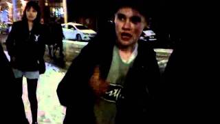 Blizzard random freestyle outside Don't Flop February 4th 2012