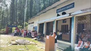 New vlog ranikhet PG college Ranikhet congratulations  president harshita Rautela sandhya Rawat 
