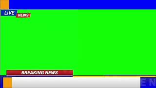 Breaking News Green Screen | No Copyright | Breaking News Green Screen | Free Download | News Green