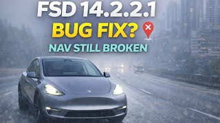 FSD 14.2.2.1 Is Better, Even in Heavy Rain and Fog + HOV Lane Test