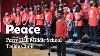 PHMS Treble Choir sings "Peace" by O.A.R.
