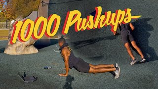 Doing 1000 Push ups in 60 Minutes
