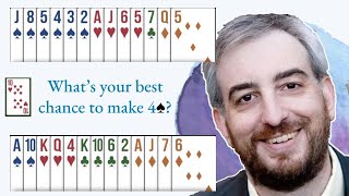 What's your best chance to make 4♠? - Declarer Play in Bridge with Adam Parrish
