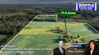 Duncan Estate Auction - 77.5 Acres - Sold in its Entirety
