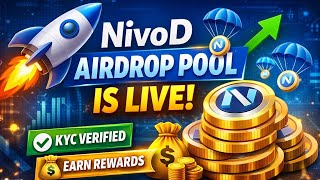 NivoD Airdrop Pool Explained 🔔 | Rewards, KYC & Future USDT Pools