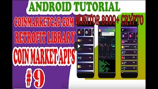 Android Retrofit tutorial All Crypto Currency Signal app using MVVM|COINMARKETCAP API # 9