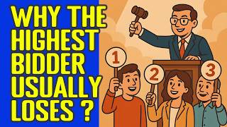 The Winner's Curse Explained: Why the Highest Bidder Usually Loses (Auction Psychology & Economics)