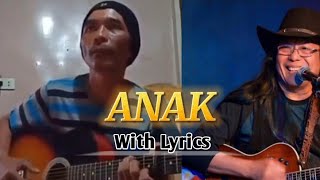 Anak-Fredie Aguilar (By:Josue Baggat With lyrics song)