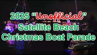 2025 Unofficial Satellite Beach Christmas Boat Parade