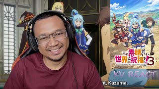 Konosuba [2024] - Season 3 Ep 3 - 4 - #Anime #reaction #animereaction #konosuba #isekai