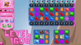 CANDY CRUSH 1608 | LEVEL 1608 | CANDY CRUSH SAGA | Candy Crush ASMR