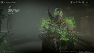 SPAWN Operator Skin- The Haunting (Modern Warfare II)