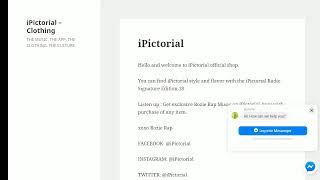 iPictorial Live Stream
