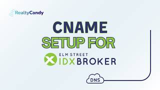 IDX Broker CNAME Setup: Get SEO Credit