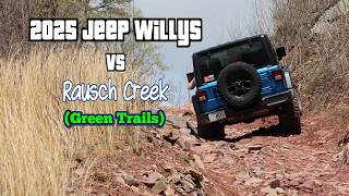 2025 Jeep Willys 2 Door (6MT) Takes On Rausch Creek Green Trails