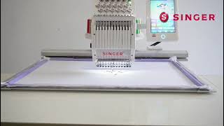 Singer #multineedle#industrial #single #head #embroidery #sewing #machine #singer #video #designer #