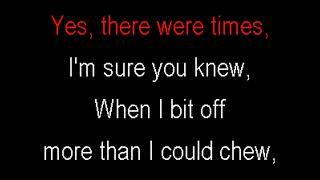 NORTHERN KINGS - My Way (KARAOKE)