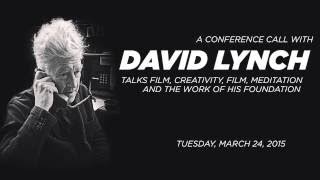 A Conference Call QvesvesA With David Lynch