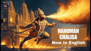 Hanuman Chalisa Song in English | Divine Melody Reimagined 🎤✨ #hanumanchalisa #mythology #hanumanji