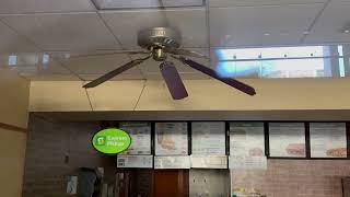 Encon Royal Flush? (and a Kichler Sterling Manor) Ceiling Fan in a Subway (Greatest Hits Remake)