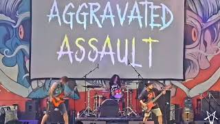 Aggravated Assault Live @ Transplants Brewing 