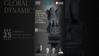 MMA talk on Indias Emerging Role in Evolving Global Dynamics - Part 1