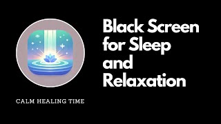 1.5 Hours of Dark Screen 🌙 |  Lo-Fi Chill Music for Meditation, Sleep, or Deep Relaxation