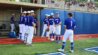 2021 Spring Mooresville Varsity Baseball vs West Charlotte Pre-Game Introductions