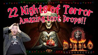 22 Nights of Terror Loot Drops | Diablo 2 Resurrected