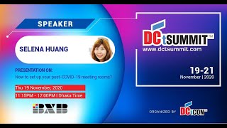 How to set up your post-COVID-19 meeting rooms? Selena Huang | International Sales Manager,  BXB