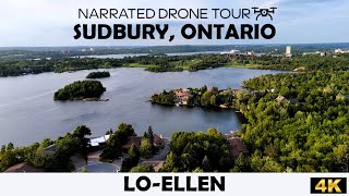 🛩️ Sudbury, Ontario 🌳 Lo-Ellen 🛩️ 4K Drone