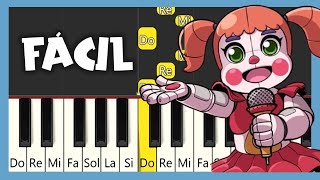 FNAF 5 - I Can't Fix You - TUTORIAL DE PIANO FÁCIL