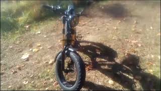AKEZ dual battery 1500w e motorcycle