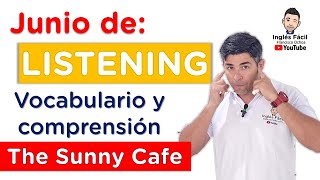 🔴 Listening en inglés fácil 🎧 Mejora tu comprensión con The Sunny Cafe