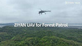 Falcon 10 UAV Forest Patrol | Forest Fire Prevention & Aerial Surveillance by ZIYAN