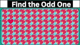 Find the ODD One Out |  Numbers and Letters Edition | Emoji Quiz