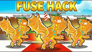 FUSING 100 DRAGON GINGERINI's IN STEAL A BRAINROT!