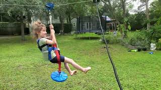 Backyard Zip line
