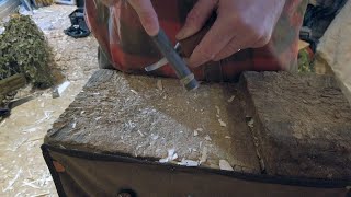 How to Sharpen a Crook Knife - CROOK KNIFE SHARPENING - How to