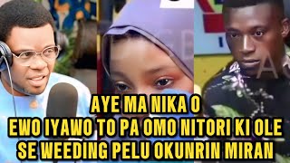 IYAWO YI PA OMO RE NITORI KOLE SE WEDDING PELU OKUNRIN MIRAN |kokoro alate oriyomi hamzat video