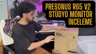 Stüdyo Monitör İnceleme - Presonus R65 V2 Sound Test