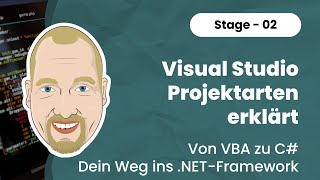 02 - Visual Studio Projektarten erklärt – Console, WFA, WPF, Blazor & MAUI | C#