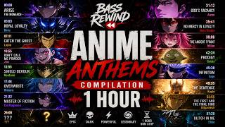 1 HOUR AGGRESSIVE ANIME ANTHEMS • Jinwoo, Aizen, Gojo (Dark Phonk Boss Music)
