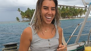 Ep. 366 Sailing Zingaro leaves again - lost without friends in a Caribbean paradise