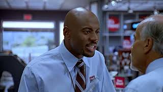 When the manager shouts and talks salesman