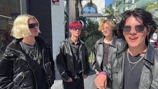 Spotted the Aussie Bro Squad IRL on Hollywood Blvd 🇦🇺✨