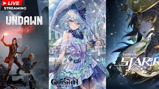[🔴LIVE] MULTITASKING GAMING | GENSHIN, HONKAI, UNDAWN MALAYSIA