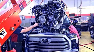 3rd Gen Toyota Tundra Engine Removal Process!