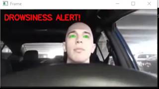 DRIVER DROWSINESS DETECTION