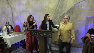 Entrega Premio Violeta a Cristina López